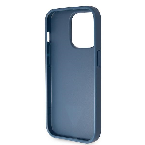 iTok webáruház - Guess Guess GUHCP14XP4TDSCPB iPhone 14 Pro Max tok – kék 8 Guess GUHCP14XP4TDSCPB iPhone 14 Pro Max 6.7" blue/blue hardcase Crossbody 4G Metal Logo