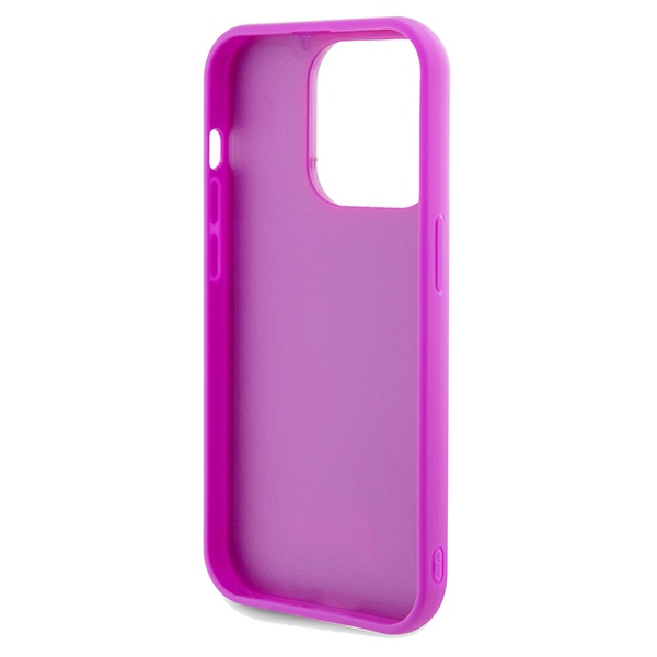 iTok webáruház - Guess Guess Disco Metal Script tok iPhone 14 Pro Max készülékhez (fukszia) 7 Guess Disco Metal Script case for iPhone 14 Pro Max (fukszia)