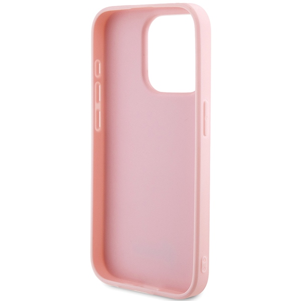 iTok webáruház - Guess Guess Saffiano Iridescent Script tok iPhone 14 Pro Max készülékhez (rózsaszín) 7 Guess Saffiano Iridescent Script case for iPhone 14 Pro Max (rózsaszín)