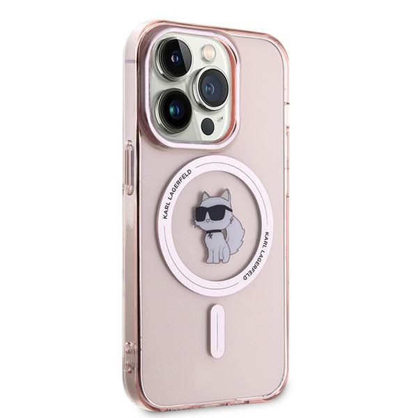 iTok webáruház - Karl Lagerfeld Karl Lagerfeld IML Choupette MagSafe tok iPhone 14 Pro Max készülékhez (rózsaszín) 4 Karl Lagerfeld IML Choupette MagSafe case for iPhone 14 Pro Max (rózsaszín)