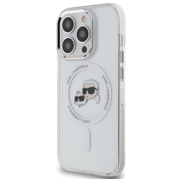 iTok webáruház - Karl Lagerfeld Karl Lagerfeld IML Metal Karl & Choupette Head MagSafe tok iPhone 14 Pro Max készülékhez (fehér) 2 Karl Lagerfeld IML Metal Karl & Choupette Head MagSafe Case for iPhone 14 Pro Max (fehér)