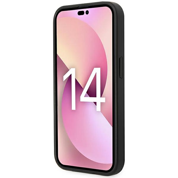 iTok webáruház - Karl Lagerfeld Karl Lagerfeld Saffiano Mono Metal Logo tok iPhone 14 Pro Max készülékhez (szürke) 4 Karl Lagerfeld Saffiano Mono Metal Logo iPhone 14 Pro Max 6.7" Case (szürke)