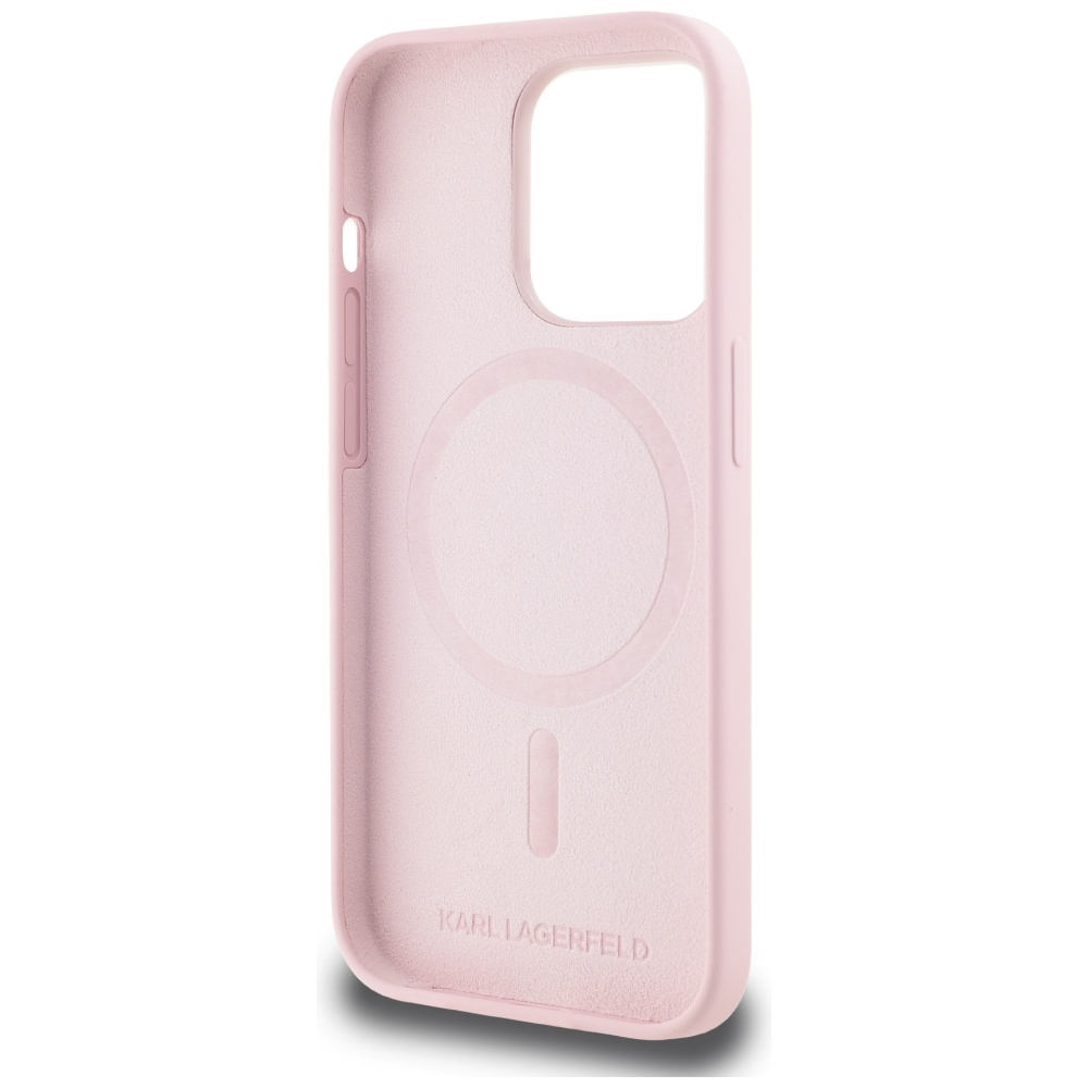 iTok webáruház - Karl Lagerfeld Karl Lagerfeld Silicone Karl&Choupette MagSafe tok iPhone 14 Pro Max készülékhez (rózsaszín) 7 Karl Lagerfeld Silicone Karl&Choupette MagSafe Case for iPhone 14 Pro Max (rózsaszín)