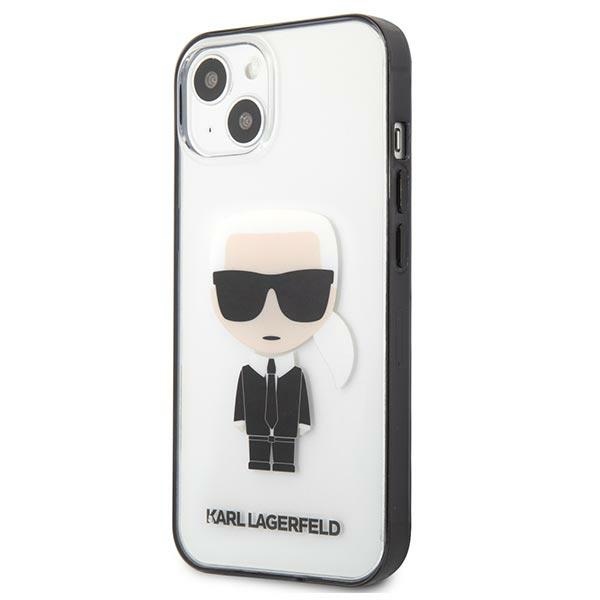 iTok webáruház - Karl Lagerfeld Karl Lagerfeld Ikonik Karl tok iPhone 13 mini készülékhez (átlátszó) 2 Karl Lagerfeld Iconik Karl Case for iPhone 13 mini (átlátszó)