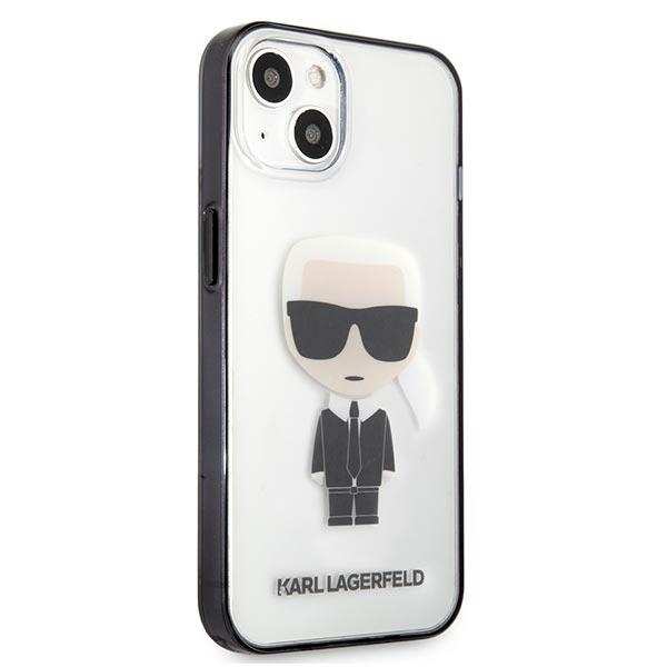 iTok webáruház - Karl Lagerfeld Karl Lagerfeld Ikonik Karl tok iPhone 13 mini készülékhez (átlátszó) 4 Karl Lagerfeld Iconik Karl Case for iPhone 13 mini (átlátszó)