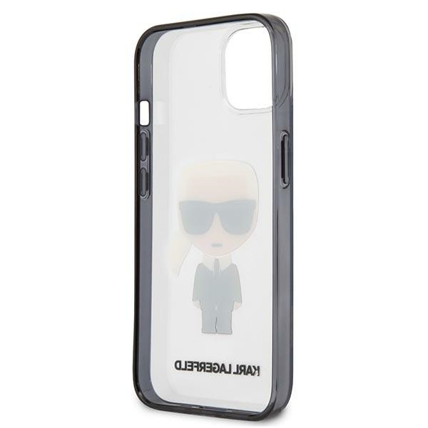 iTok webáruház - Karl Lagerfeld Karl Lagerfeld Ikonik Karl tok iPhone 13 mini készülékhez (átlátszó) 7 Karl Lagerfeld Iconik Karl Case for iPhone 13 mini (átlátszó)
