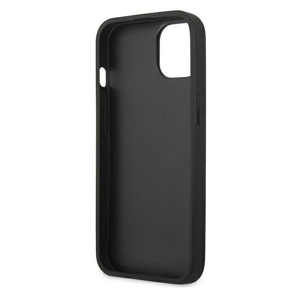 iTok webáruház - Karl Lagerfeld Karl Lagerfeld Saffiano Ikonik Karl's Patch tok iPhone 13 mini készülékhez (fekete) 7 Karl Lagerfeld Saffiano Ikonik Karl's Patch Case for iPhone 13 mini (fekete)