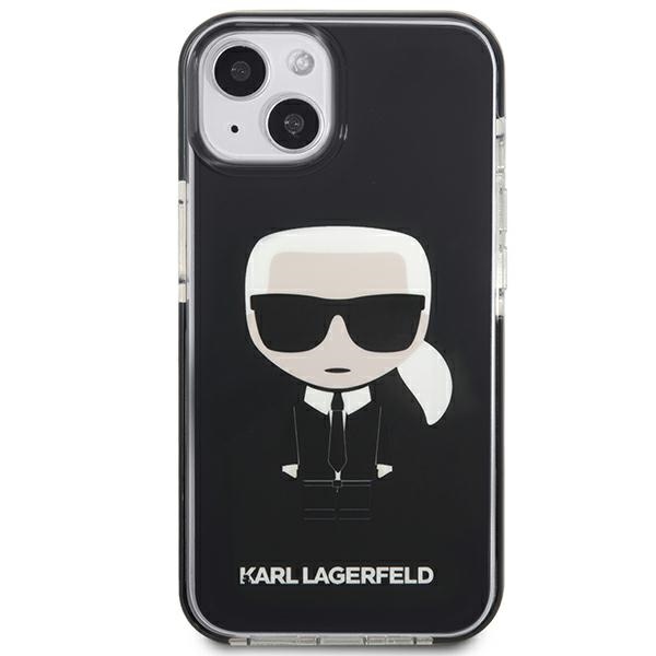 iTok webáruház - Karl Lagerfeld Karl Lagerfeld Iconik Karl tok iPhone 13 mini készülékhez (fekete) 3 Karl Lagerfeld Iconik Karl Case for iPhone 13 mini (fekete)