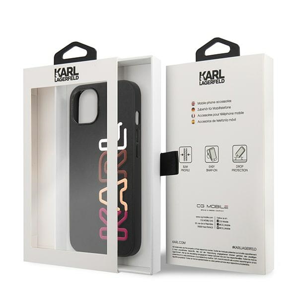 iTok webáruház - Karl Lagerfeld Karl Lagerfeld KLHCP13SPCOBK iPhone 13 mini fekete tok 8 Karl Lagerfeld KLHCP13SPCOBK iPhone 13 mini 5.4 "black / black hardcase Multipink Brand