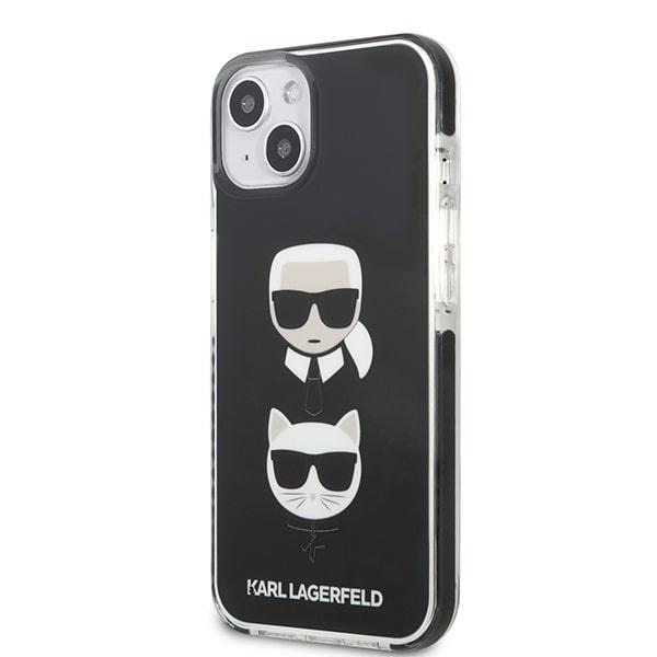 iTok webáruház - Karl Lagerfeld Karl Lagerfeld KLHCP13STPE2TK iPhone 13 mini tok – Karl & Choupette Head 2 Karl Lagerfeld KLHCP13STPE2TK iPhone 13 mini 5,4 "hardcase black / black Karl & Choupette Head