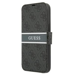 Guess GUBKP13S4GDGR iPhone 13 mini 5,4 hüvelykes könyvtok – 4G Stripe
