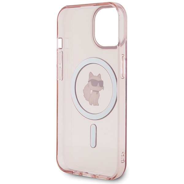 iTok webáruház - Karl Lagerfeld Karl Lagerfeld IML Choupette MagSafe tok iPhone 15-höz (rózsaszín) 7 Karl Lagerfeld IML Choupette MagSafe case for iPhone 15 (rózsaszín)
