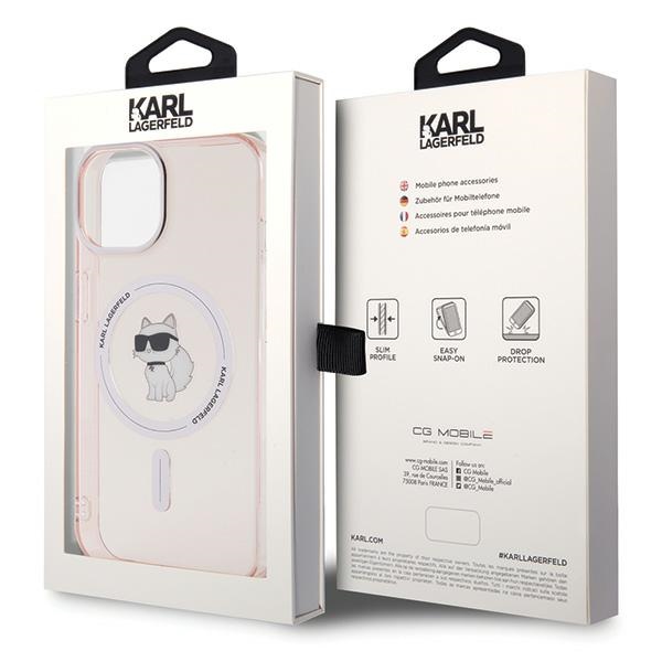 iTok webáruház - Karl Lagerfeld Karl Lagerfeld IML Choupette MagSafe tok iPhone 15-höz (rózsaszín) 8 Karl Lagerfeld IML Choupette MagSafe case for iPhone 15 (rózsaszín)