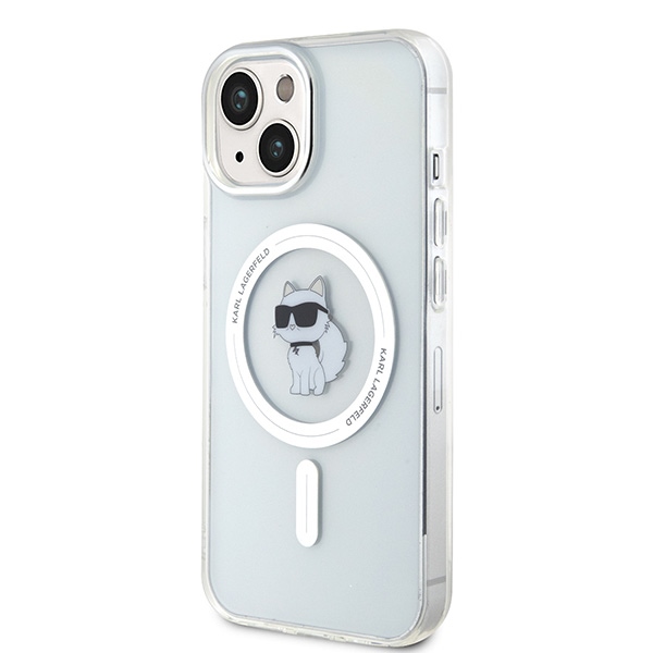 iTok webáruház - Karl Lagerfeld Karl Lagerfeld IML Choupette MagSafe tok iPhone 15-höz (átlátszó) 2 Karl Lagerfeld IML Choupette MagSafe case for iPhone 15 (átlátszó)