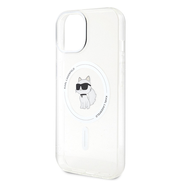 iTok webáruház - Karl Lagerfeld Karl Lagerfeld IML Choupette MagSafe tok iPhone 15-höz (átlátszó) 6 Karl Lagerfeld IML Choupette MagSafe case for iPhone 15 (átlátszó)