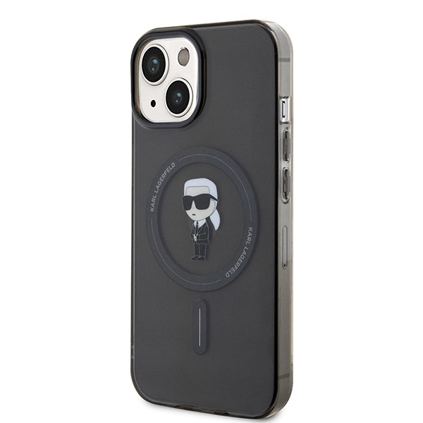 iTok webáruház - Karl Lagerfeld Karl Lagerfeld IML Ikonik MagSafe tok iPhone 15-höz (fekete) 2 Karl Lagerfeld IML Ikonik MagSafe case for iPhone 15 (fekete)