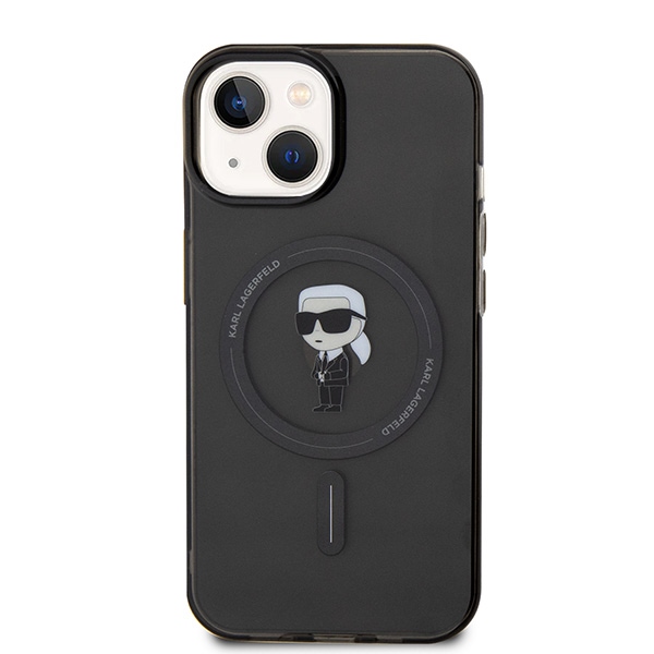 iTok webáruház - Karl Lagerfeld Karl Lagerfeld IML Ikonik MagSafe tok iPhone 15-höz (fekete) 3 Karl Lagerfeld IML Ikonik MagSafe case for iPhone 15 (fekete)