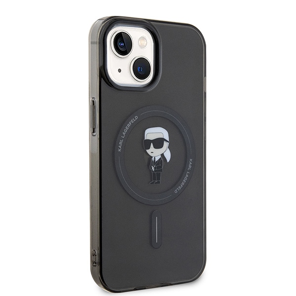 iTok webáruház - Karl Lagerfeld Karl Lagerfeld IML Ikonik MagSafe tok iPhone 15-höz (fekete) 4 Karl Lagerfeld IML Ikonik MagSafe case for iPhone 15 (fekete)