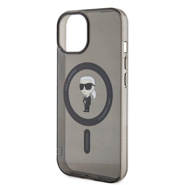 iTok webáruház - Karl Lagerfeld Karl Lagerfeld IML Ikonik MagSafe tok iPhone 15-höz (fekete) 6 Karl Lagerfeld IML Ikonik MagSafe case for iPhone 15 (fekete)