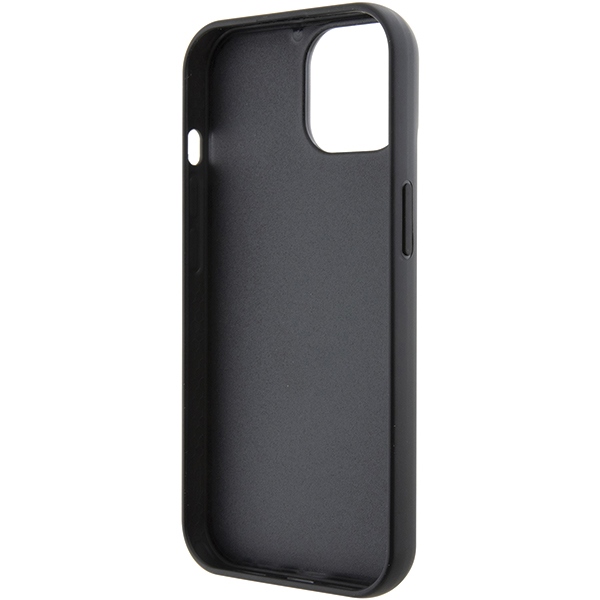 iTok webáruház - Karl Lagerfeld Karl Lagerfeld Glitter Ikonik Logo Metal tok iPhone 15 készülékhez (fekete) 7 Karl Lagerfeld Fixed Glitter Ikonik Logo Metal Pin case for iPhone 15 (fekete)