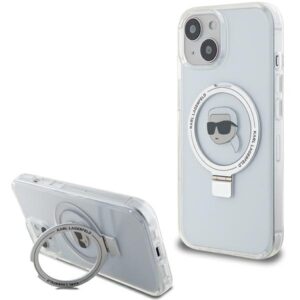 Karl Lagerfeld KLHMP15SHMRSKHH iPhone 15 6,1″ Ring Stand Karl Head MagSafe tok
