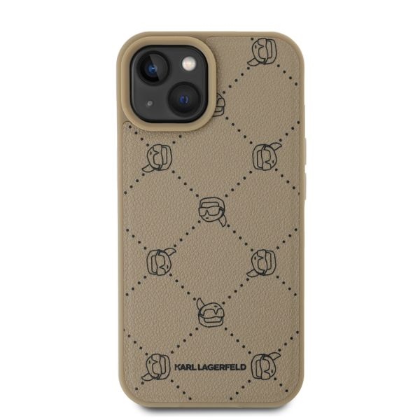 iTok webáruház - Karl Lagerfeld Karl Lagerfeld Magsafe Karl Head tok iPhone 15 készülékhez (bézs) 2 Karl Lagerfeld Magsafe Karl Head iPhone 15 Case (bézs)