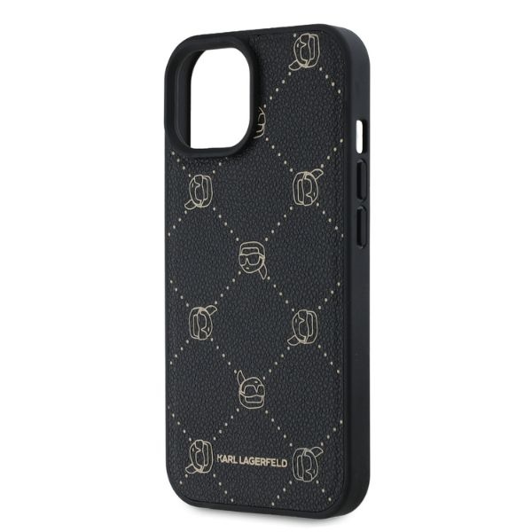 iTok webáruház - Karl Lagerfeld Karl Lagerfeld Magsafe Karl Head iPhone 15 tok (fekete) 3 Karl Lagerfeld Magsafe Karl Head iPhone 15 Case (fekete)