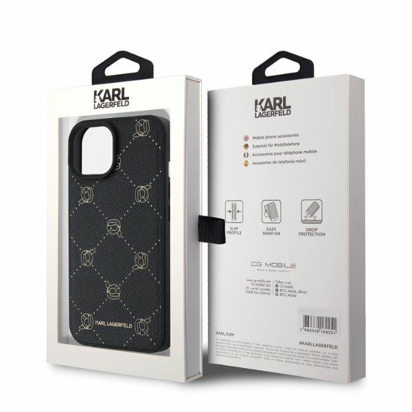iTok webáruház - Karl Lagerfeld Karl Lagerfeld Magsafe Karl Head iPhone 15 tok (fekete) 4 Karl Lagerfeld Magsafe Karl Head iPhone 15 Case (fekete)