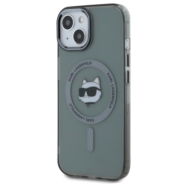 iTok webáruház - Karl Lagerfeld Karl Lagerfeld KLHMP15SHLSCHK iPhone 15 fekete kemény tok – IML Metal Choupette Head MagSafe 2 Karl Lagerfeld KLHMP15SHLSCHK iPhone 15 6.1" black/black hardcase IML Metal Choupette Head MagSafe