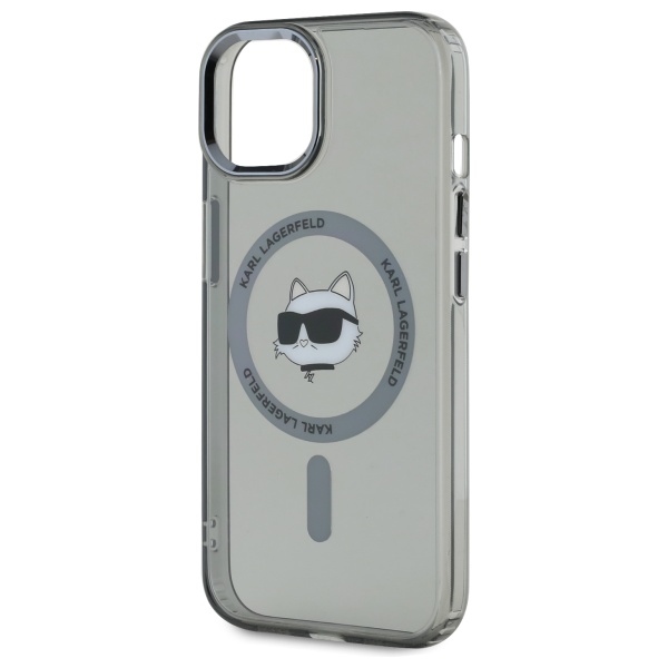 iTok webáruház - Karl Lagerfeld Karl Lagerfeld KLHMP15SHLSCHK iPhone 15 fekete kemény tok – IML Metal Choupette Head MagSafe 6 Karl Lagerfeld KLHMP15SHLSCHK iPhone 15 6.1" black/black hardcase IML Metal Choupette Head MagSafe