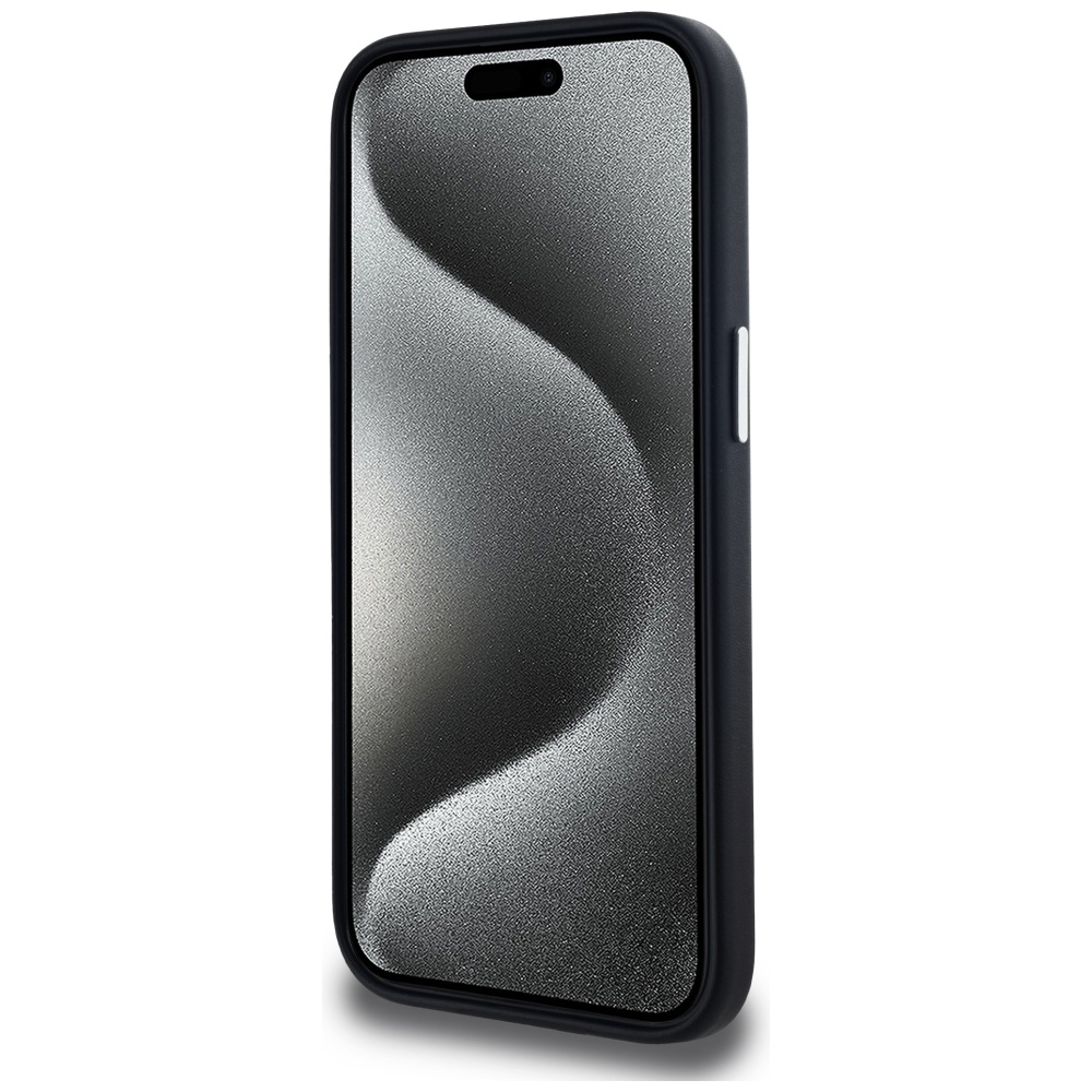 iTok webáruház - Karl Lagerfeld Karl Lagerfeld FW Metal Plate MagSafe tok iPhone 15-höz (fekete) 5 Karl Lagerfeld FW Metal Plate MagSafe iPhone 15 Case (fekete)