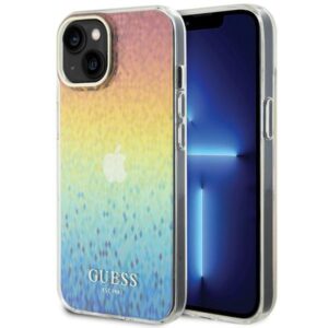 Guess IML Faceted Mirror Disco Iridescent tok iPhone 15-höz (többszínű)
