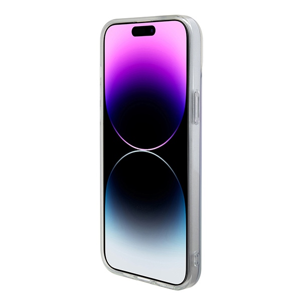 iTok webáruház - Guess Guess GUHMP15SHITSU iPhone 15 6,1" lila kemény tok IML Iridescent MagSafe 5 Guess GUHMP15SHITSU iPhone 15 6.1" purple/purple hardcase IML Iridescent MagSafe