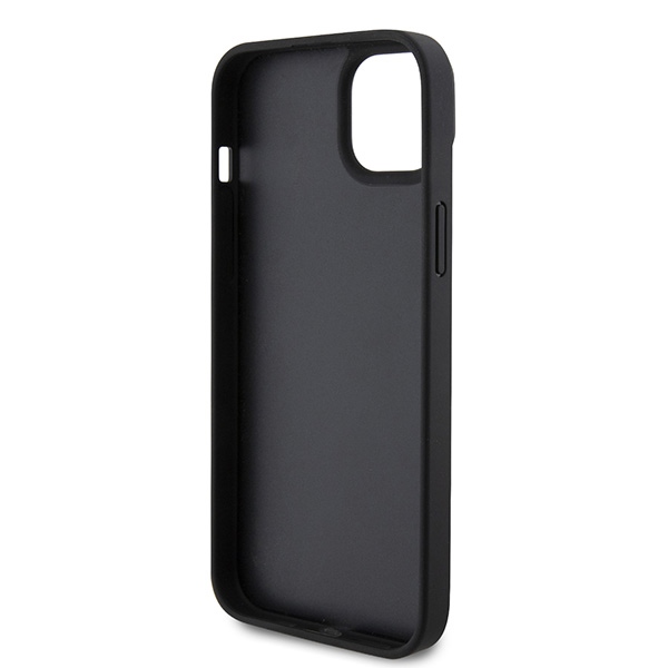 iTok webáruház - Guess Guess GUHCP15SP4TDSCPK iPhone 15 Pro 6,1 hüvelykes fekete kemény tok, Crossbody 4G Metal Logo 7 Guess GUHCP15SP4TDSCPK iPhone 15 6.1" black/black hardcase Crossbody 4G Metal Logo