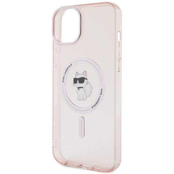iTok webáruház - Karl Lagerfeld Karl Lagerfeld IML Choupette MagSafe tok iPhone 15 Plus készülékhez (rózsaszín) 6 Karl Lagerfeld IML Choupette MagSafe case for iPhone 15 Plus (rózsaszín)