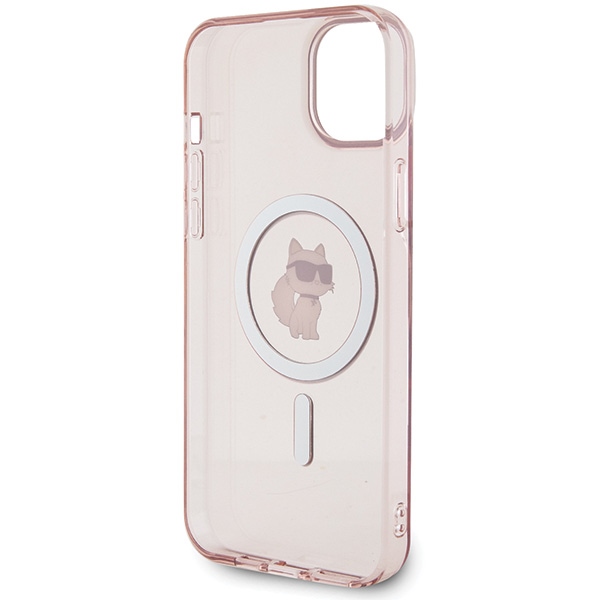 iTok webáruház - Karl Lagerfeld Karl Lagerfeld IML Choupette MagSafe tok iPhone 15 Plus készülékhez (rózsaszín) 7 Karl Lagerfeld IML Choupette MagSafe case for iPhone 15 Plus (rózsaszín)