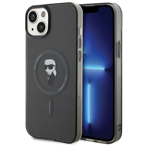iTok webáruház - Karl Lagerfeld Karl Lagerfeld IML Ikonik MagSafe tok iPhone 15 Plus készülékhez (fekete) 1 Karl Lagerfeld IML Ikonik MagSafe case for iPhone 15 Plus (fekete)