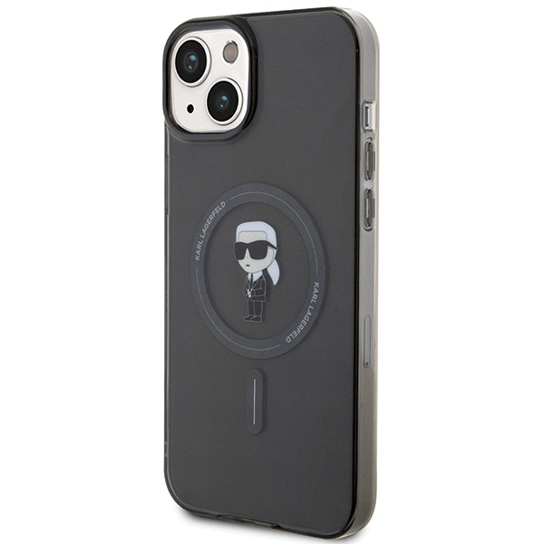 iTok webáruház - Karl Lagerfeld Karl Lagerfeld IML Ikonik MagSafe tok iPhone 15 Plus készülékhez (fekete) 2 Karl Lagerfeld IML Ikonik MagSafe case for iPhone 15 Plus (fekete)