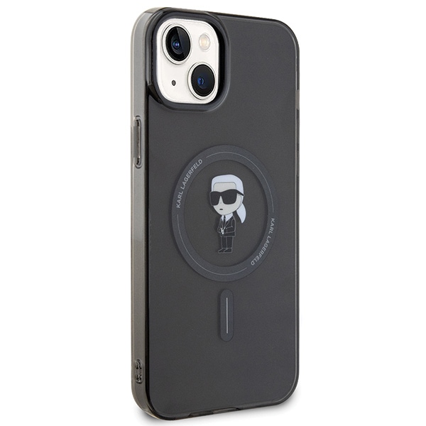 iTok webáruház - Karl Lagerfeld Karl Lagerfeld IML Ikonik MagSafe tok iPhone 15 Plus készülékhez (fekete) 4 Karl Lagerfeld IML Ikonik MagSafe case for iPhone 15 Plus (fekete)