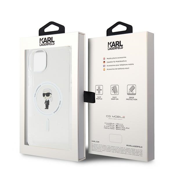 iTok webáruház - Karl Lagerfeld Karl Lagerfeld IML Ikonik MagSafe tok iPhone 15 Plus készülékhez (átlátszó) 8 Karl Lagerfeld IML Ikonik MagSafe case for iPhone 15 Plus (átlátszó)
