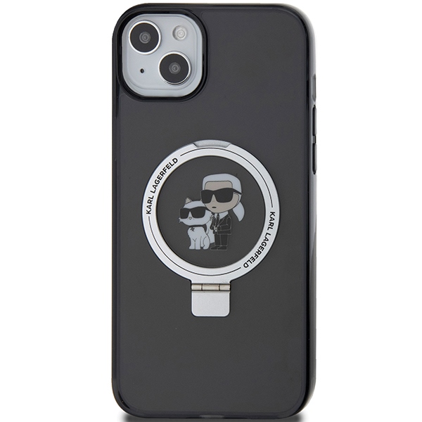 iTok webáruház - Karl Lagerfeld Karl Lagerfeld KLHMP15MHMRSKCK Ring Stand Karl&Choupette MagSafe tok iPhone 15 Plus készülékhez – fekete 3 Karl Lagerfeld KLHMP15MHMRSKCK iPhone 15 Plus 6.7"black/black hardcase Ring Stand Karl&Choupette MagSafe