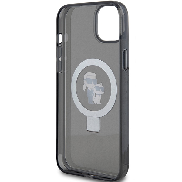 iTok webáruház - Karl Lagerfeld Karl Lagerfeld KLHMP15MHMRSKCK Ring Stand Karl&Choupette MagSafe tok iPhone 15 Plus készülékhez – fekete 7 Karl Lagerfeld KLHMP15MHMRSKCK iPhone 15 Plus 6.7"black/black hardcase Ring Stand Karl&Choupette MagSafe