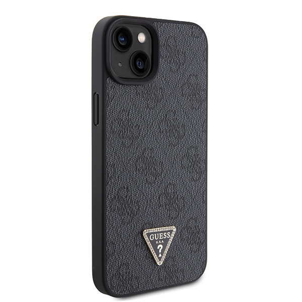 iTok webáruház - Guess Guess GUHCP15MP4TDSCPK iPhone 15 Plus tok – Crossbody 4G Metal Logo, fekete 4 Guess GUHCP15MP4TDSCPK iPhone 15 Plus 6.7" black/black hardcase Crossbody 4G Metal Logo