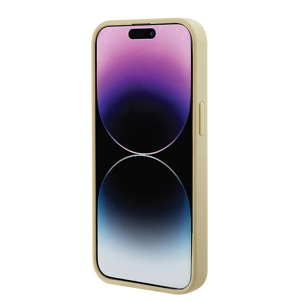 iTok webáruház - Guess Guess GUHMP15MPSAHMCB iPhone 15 Plus 6,7 hüvelykes arany keménytok – Saffiano MagSafe 7 Guess GUHMP15MPSAHMCB iPhone 15 Plus 6.7" gold/gold hardcase Saffiano MagSafe