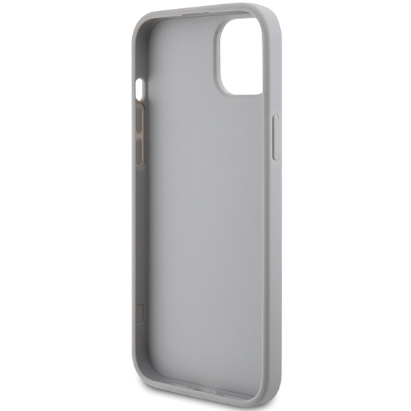 iTok webáruház - Guess Guess GUHCP15MPS4DGPS iPhone 15 Plus 6,7 hüvelykes ezüst keménytok – 4G Strass Metal Logo 7 Guess GUHCP15MPS4DGPS iPhone 15 Plus 6.7" silver/silver hardcase Strass Metal Logo
