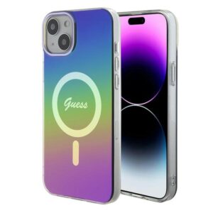 Guess IML Iridescent MagSafe case for iPhone 15 Plus / 14 Plus 6.7" (többszínű)