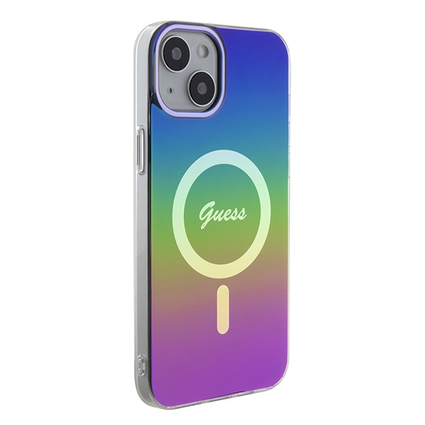 iTok webáruház - Guess IML Iridescent MagSafe case for iPhone 15 Plus / 14 Plus 6.7" (többszínű) 4 Guess IML Iridescent MagSafe case for iPhone 15 Plus / 14 Plus 6.7" (többszínű)