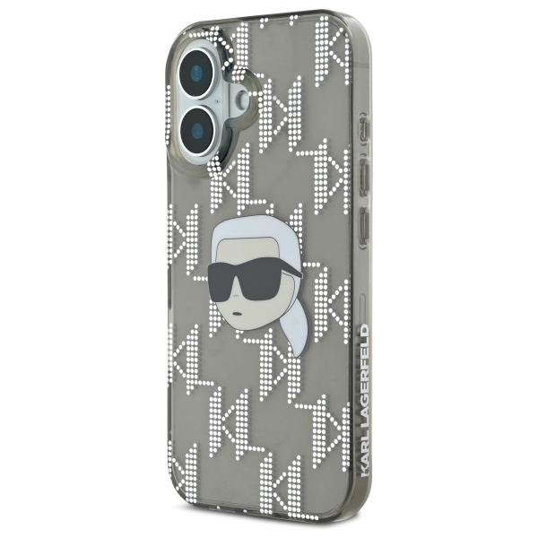 iTok webáruház - Karl Lagerfeld Karl Lagerfeld IML Karl Head Electroplated iPhone 16 tok (fekete) 2 Karl Lagerfeld IML Karl Head Electroplated iPhone 16 Case (fekete)