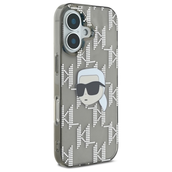 iTok webáruház - Karl Lagerfeld Karl Lagerfeld IML Karl Head Electroplated iPhone 16 tok (fekete) 4 Karl Lagerfeld IML Karl Head Electroplated iPhone 16 Case (fekete)