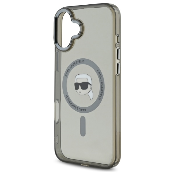 iTok webáruház - Karl Lagerfeld Karl Lagerfeld IML Metal Karl Head MagSafe tok iPhone 16-hoz – fekete (fekete) 5 Karl Lagerfeld IML Metal Karl Head MagSafe iPhone 16 Case (fekete)